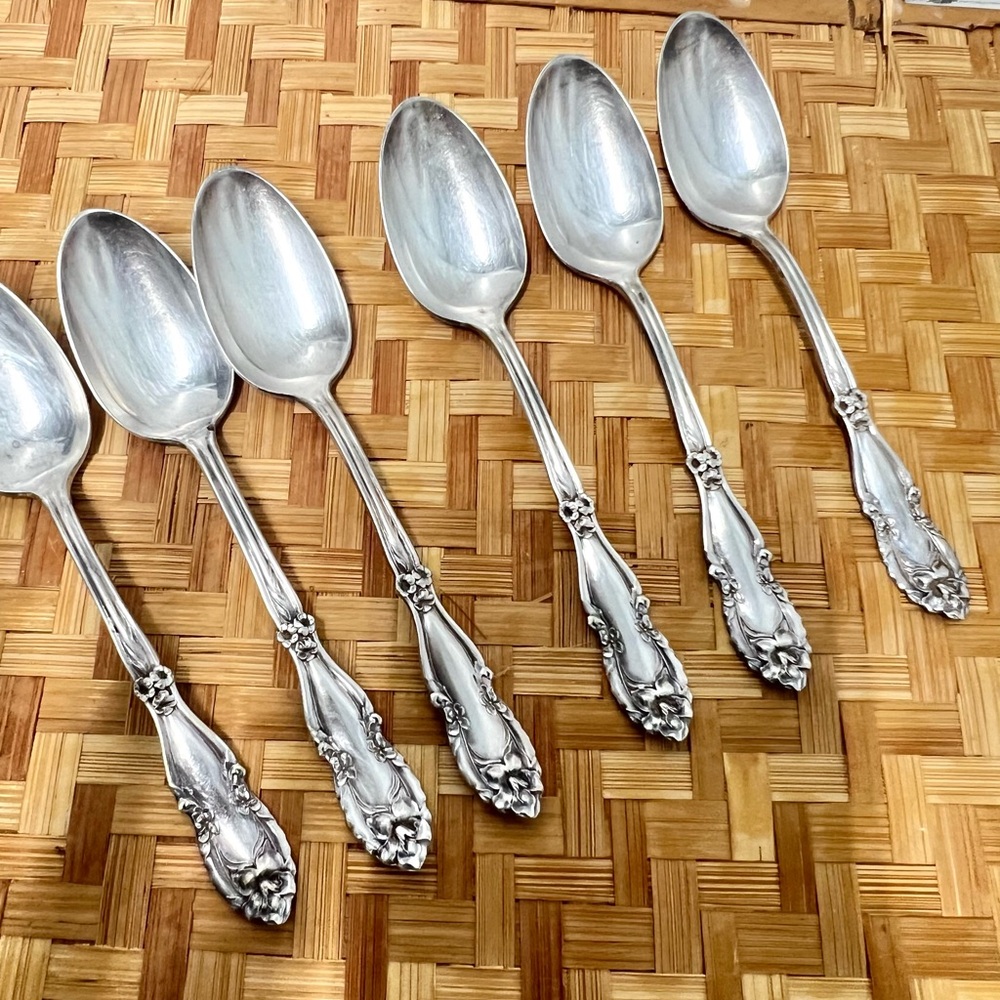 Vintage flatware WR spoons replacement decor